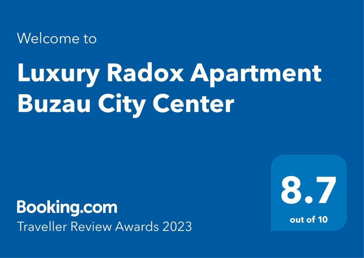 Luxury Radox Apartment Buzau City Center Bagian luar foto
